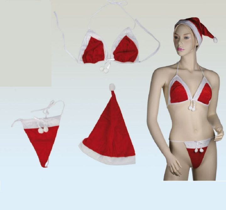 Sexy Kerstvrouw pakje Kerstmanpak