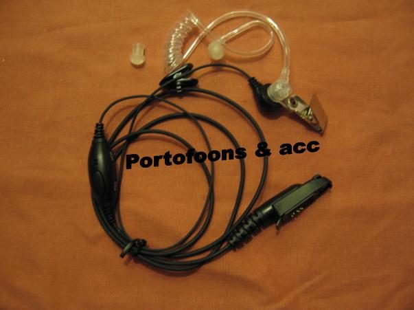 Beveiligingsoortje Motorola portofoon GP344 GP388 GP688 