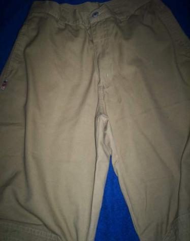 Bruine pantalon voor 14 jaar