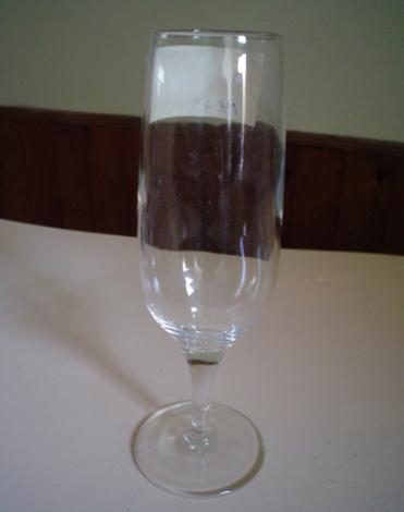 Mooi aperitief glas