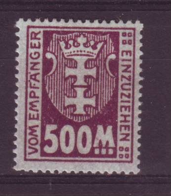 Duitsland: Danzig nr. TX25