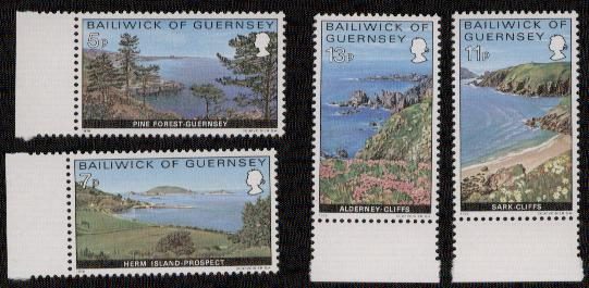 Geurnsey yvertnrs: 132/35  postfris