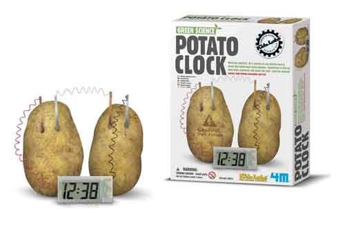 Potato Clock - Aardappelklok - educatief speelgoed