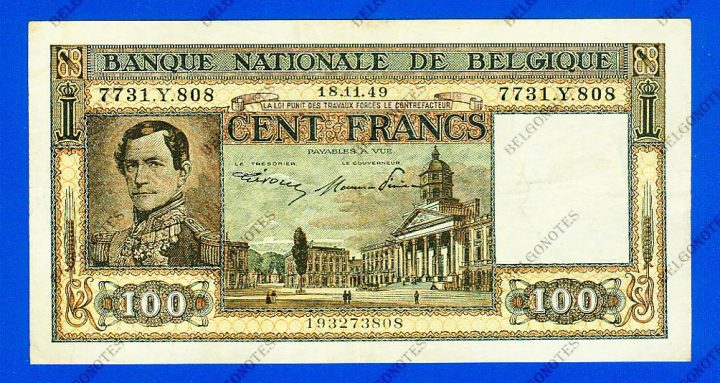 100 Francs Type Dynastie*1949*Lot 1902613808