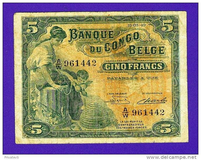 5 Francs  18-05-1949 * Lot 2410591442