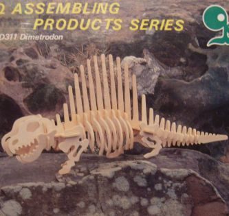 3D-Kit Model Dinosaurus Dimetrodon