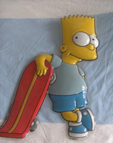 kamerdecoratie bart simpson