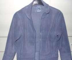 Blauw fleece vestje (8 jaar)