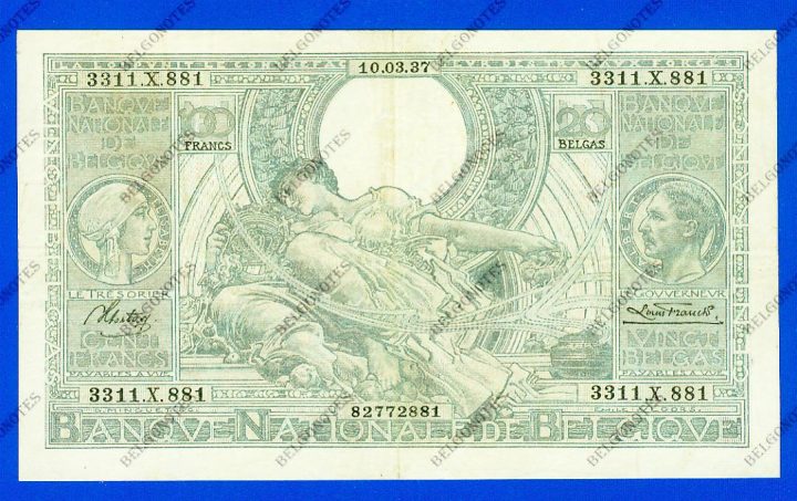 100 Francs Type Vloors 1937*Lot 1902612881