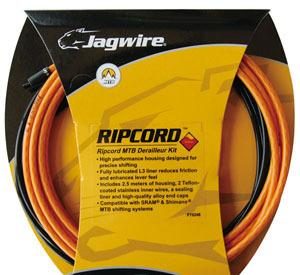 jagwire ripcord derailleurkabelset maxxis orange