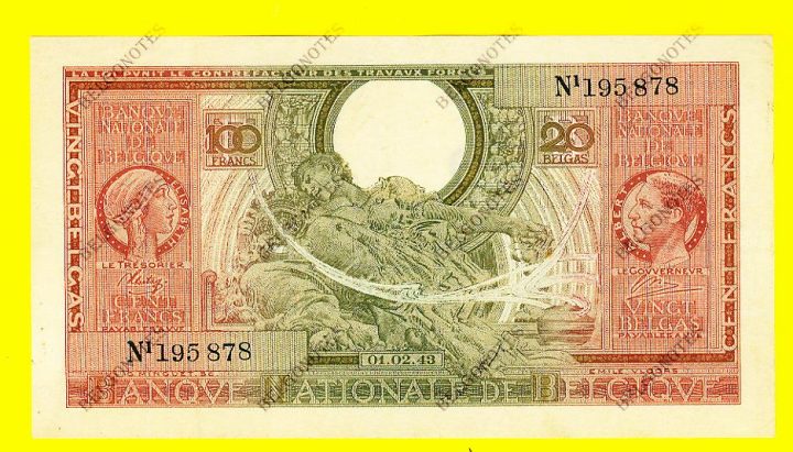 100 Francs Type Londen*01-02-1943*Lot 1902615878