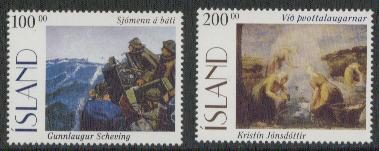 Ysland yvertnrs: 795/96  postfris