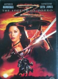 The legend of Zorro, Originele DVD