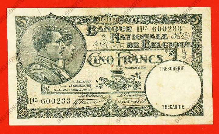 5 Francs Type '1919' *1930*Lot 1902610233