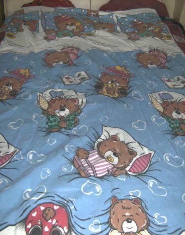 dekbedovertrek flanel 1 pers