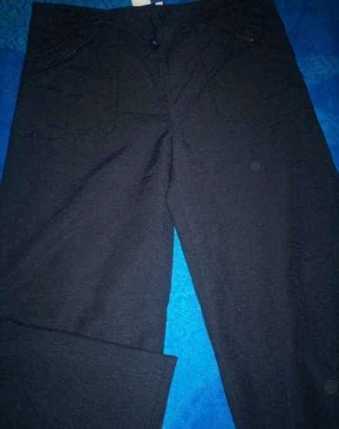 Donkerblauwe pantalon maat 146