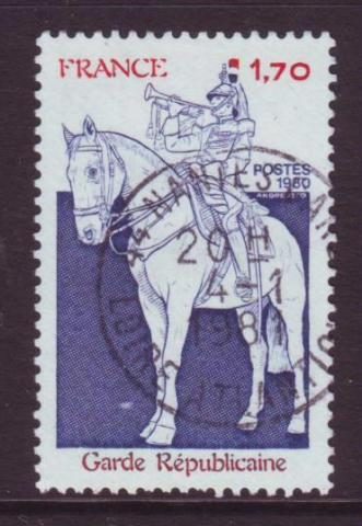Frankrijk gestempeld 276 