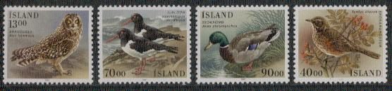 Ysland yvertnrs: 621/24 postfris