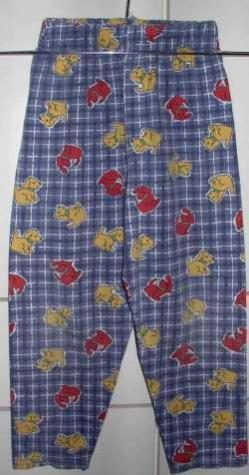 Blauw bedrukte legging (4 jaar)
