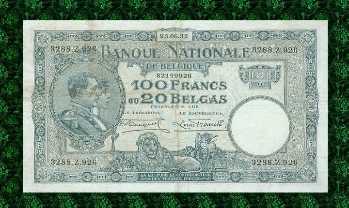 100 Francs Type Nat. reeks 1932*Lot 1902619926