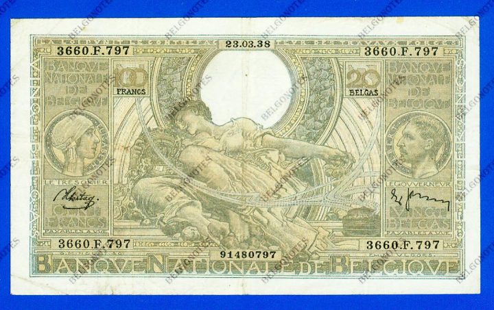 100 Francs Type Vloors 1938 * Lot 1902610797