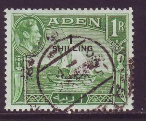 Aden gestempeld nr. 43 