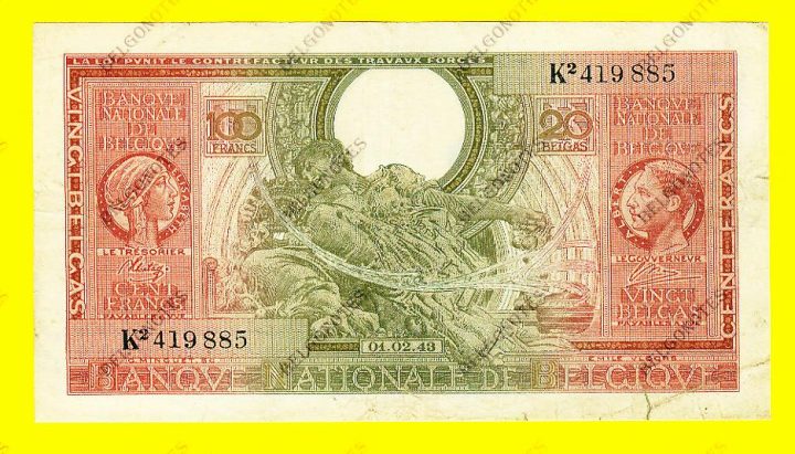 100 Francs Type Londen*01-02-1943*Lot 1902619885