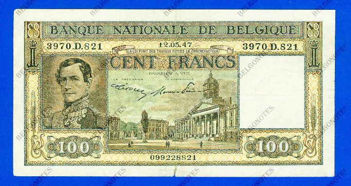 100 Francs Type Dynastie*1947*Lot 1902618821