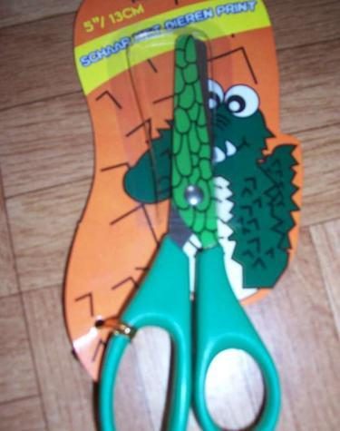kinderschaartje krokodil