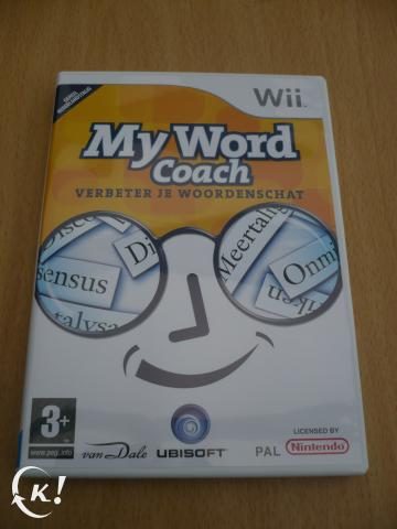 Wii game : My word coach