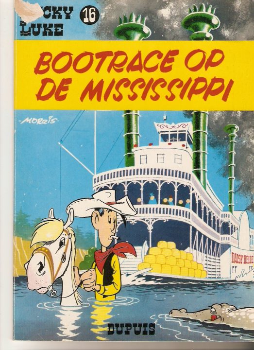 Lucky Luke - Bootrace op de Mississippi
