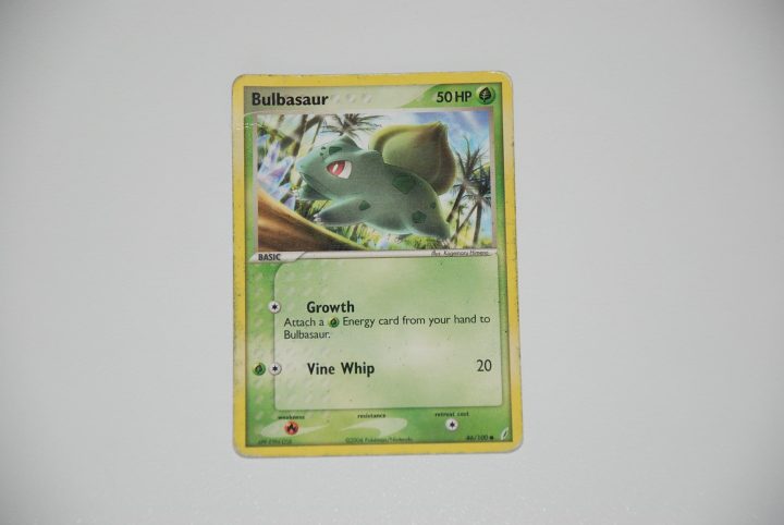 pokemon kaart bulbasaur