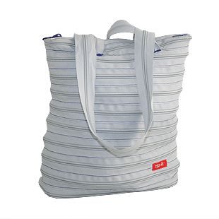 Zipit Tango Handtas Zilver