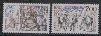 Frankrijk nrs:2138/39 postfris