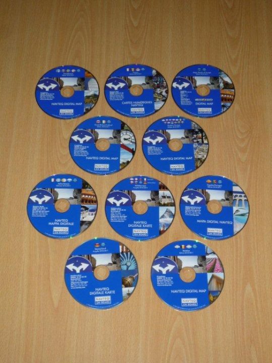 VDO-Dayton navigatie CD's 2011 BMW, Renault, Opel