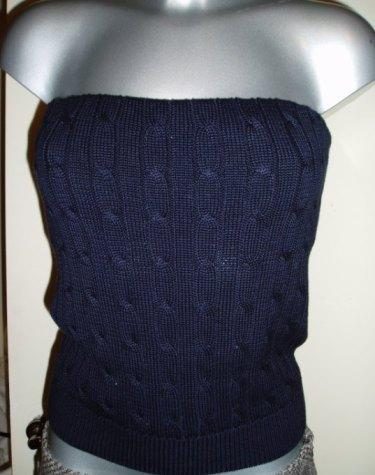 Topje/ Bustier Ralph Lauren Donker Blauw