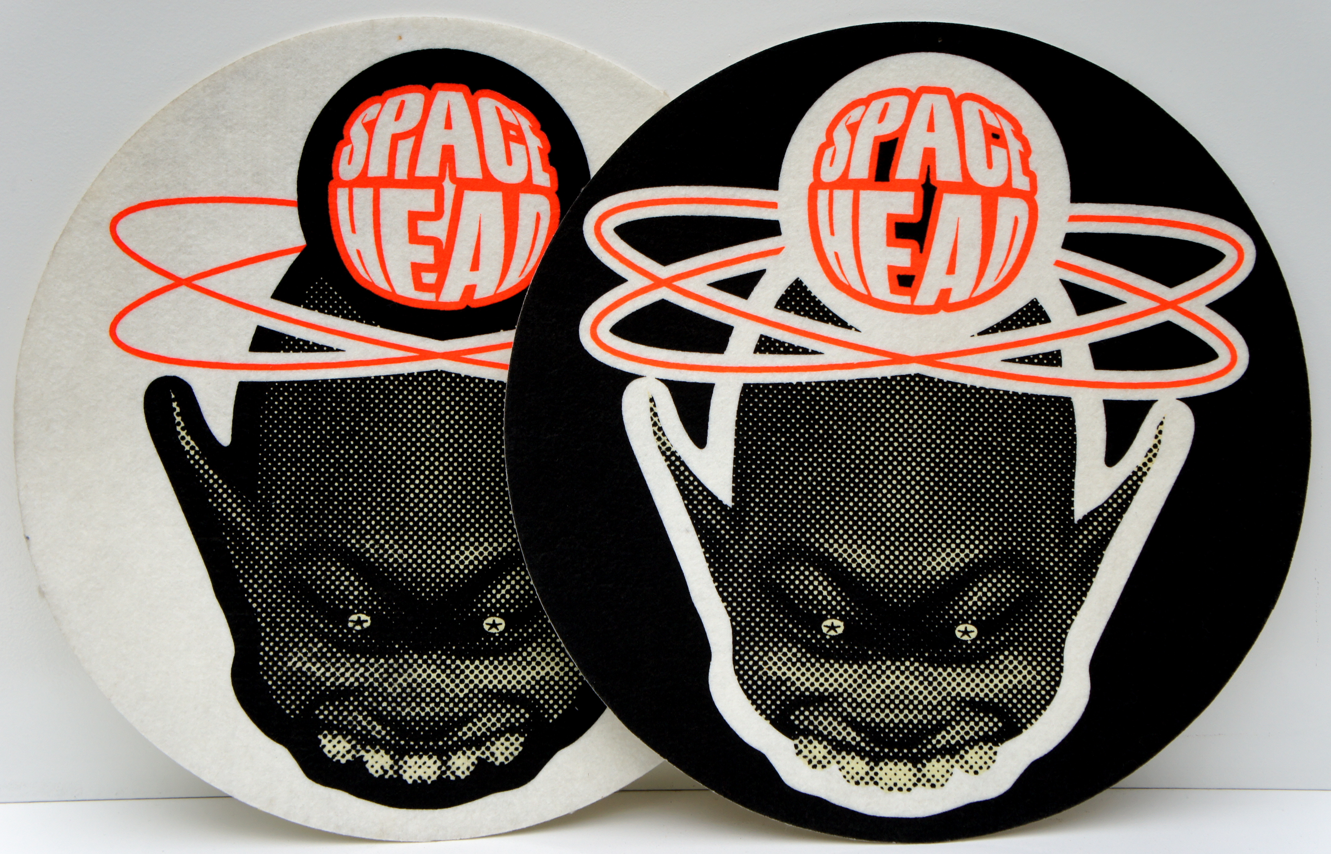Dj Slipmats Space Head (Nieuw uit oude stock) 