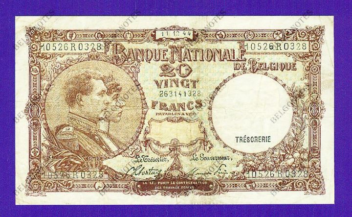20 Francs Type '1919' *1944*Lot 1902610328