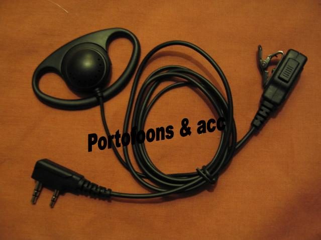 Beveiligingsoortje TK3201 TK3101 EMC-6 EMC-7 TK-3301 headset