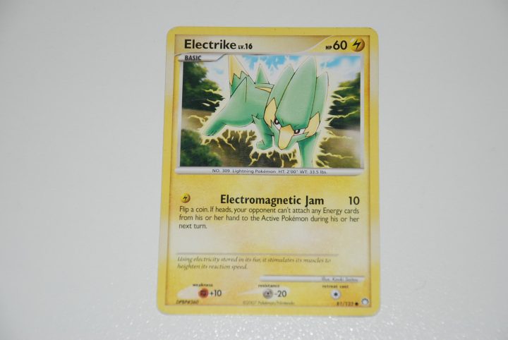 pokemon kaart electrike lv 16