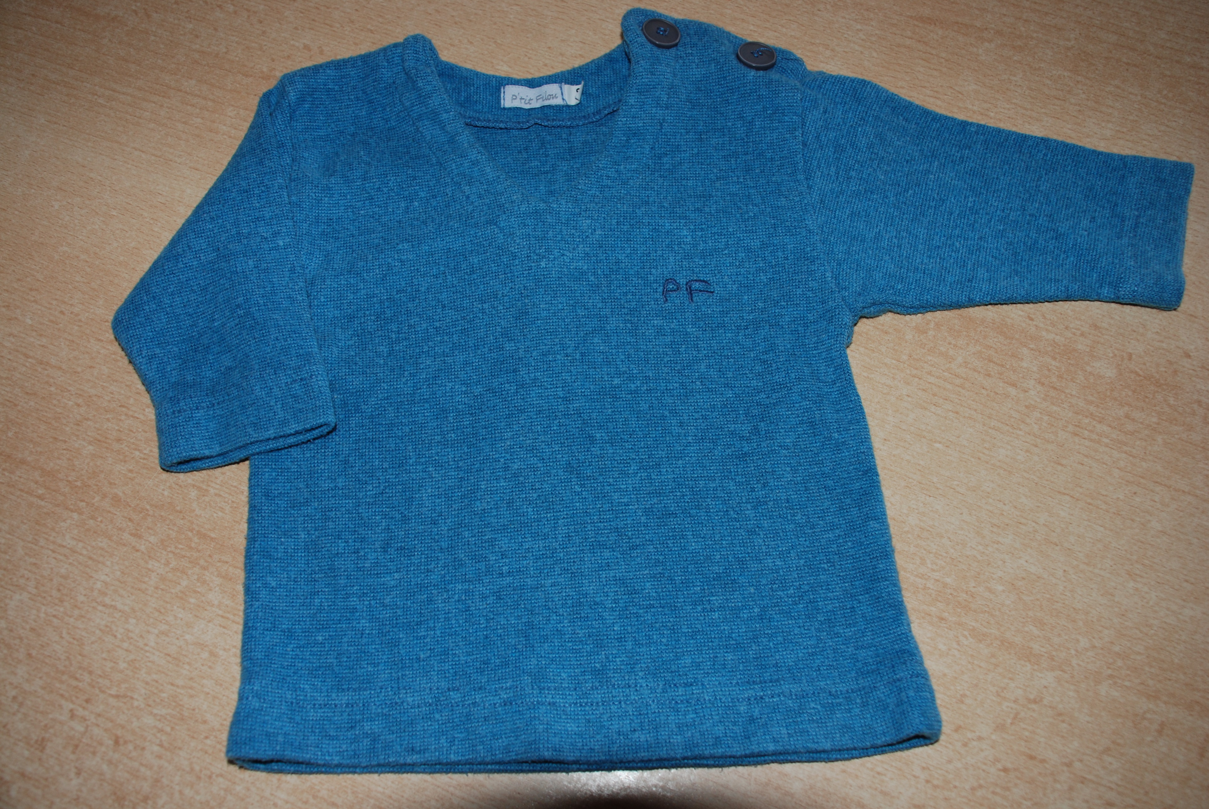 Trui P'TIT FILOU (68 of 6 maanden)