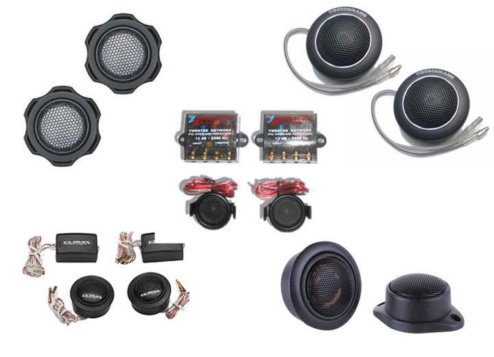 Tweeters; van JBL en Pioneer t/m BOSS **Nieuw + Garantie**