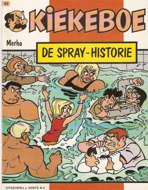 Kiekeboe 42 De spray - historie