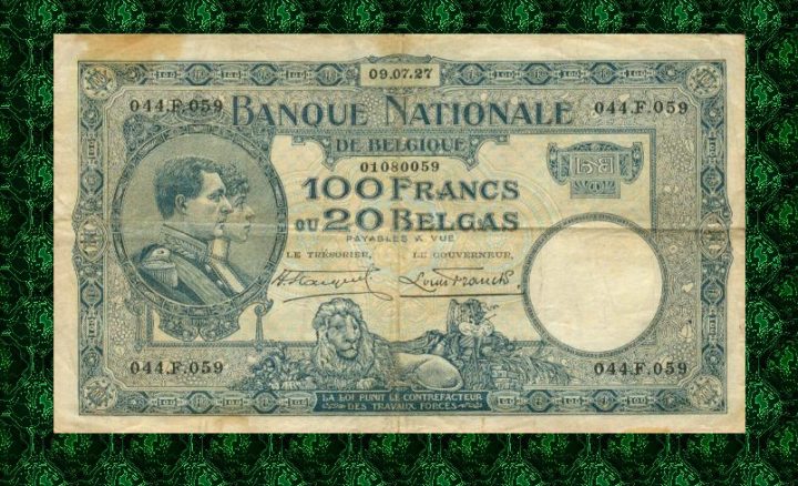 100 Francs Type Nat. reeks 1927*Lot 1902610059