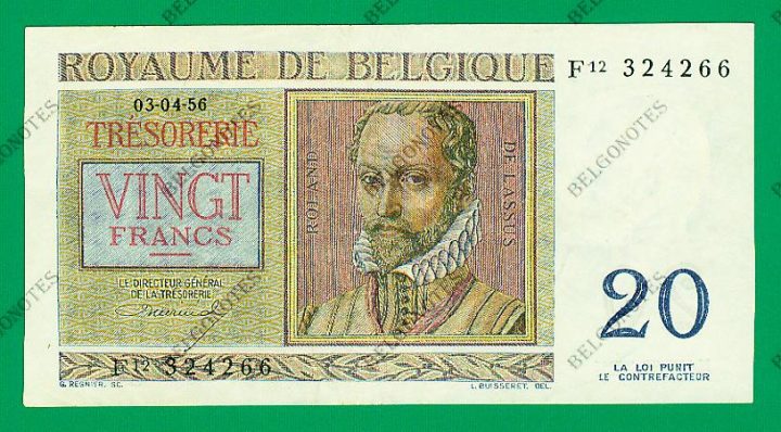 20 Francs type Regnier*03-04-1956*Lot 1902614266