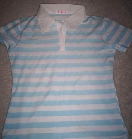 T-shirt voor 10-12 jaar in streepjes