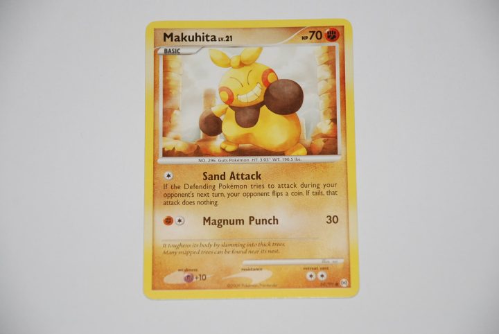 pokemon kaart makuhita lv21