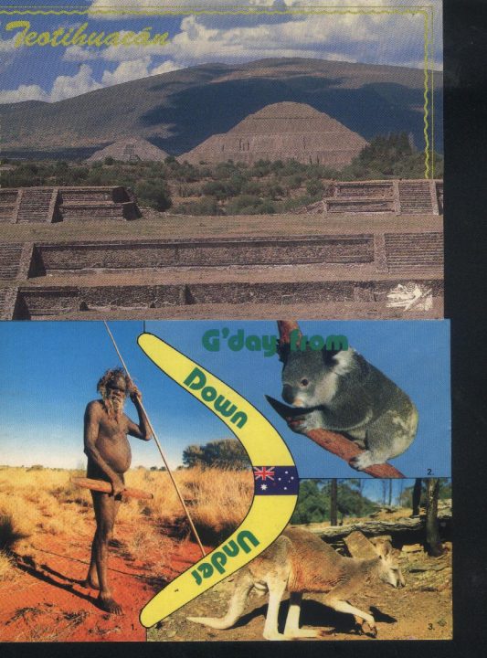 2 ZICHTKAARTJES / MEXICO _AUSTRALIE