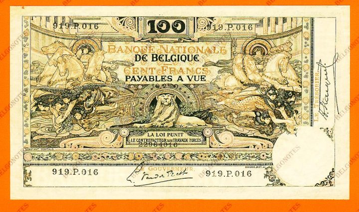 100 Francs Type Montald*10-02-1920*Lot 1902614016