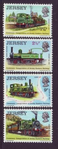 Jersey postfris nrs. 79/82 